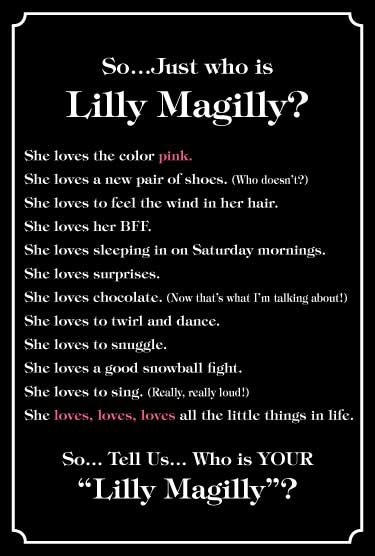 So... Just Who Is Lilly Magilly?